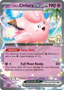 Lillie's Clefairy ex - 076/217 [ASC - 076] - Cartes Sportives Rive Sud