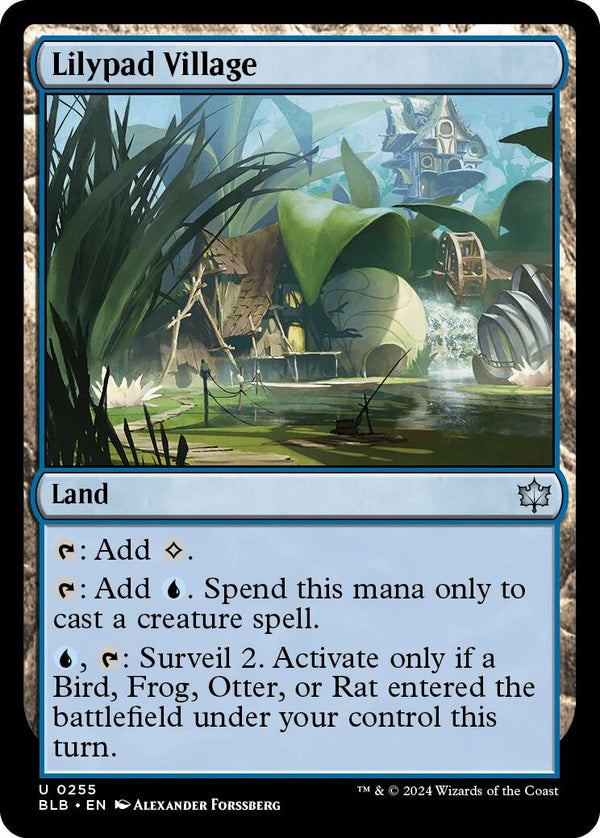 Lilypad Village [BLB - 255] - Cartes Sportives Rive Sud