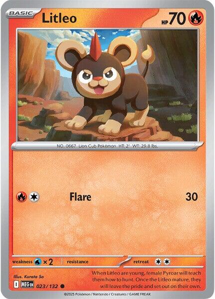 Litleo - 023/132 [MEG - 023/132] - Cartes Sportives Rive Sud