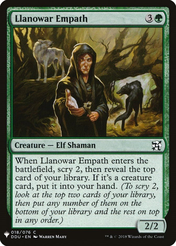 Llanowar Empath [LIST - 18] - Cartes Sportives Rive Sud