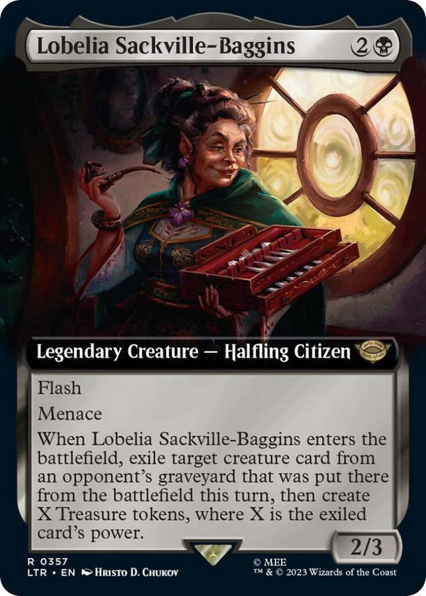 Lobelia Sackville - Baggins (Extended Art) [LTR - 357] - Cartes Sportives Rive Sud