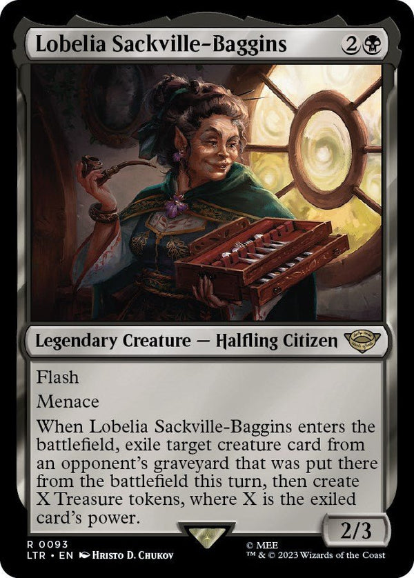 Lobelia Sackville - Baggins [LTR - 93] - Cartes Sportives Rive Sud