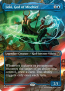 Loki, God of Mischief (Borderless) [MSH - 343] - Cartes Sportives Rive Sud