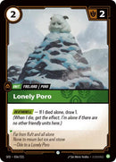 Lonely Poro [SPF - 036/221] - Cartes Sportives Rive Sud