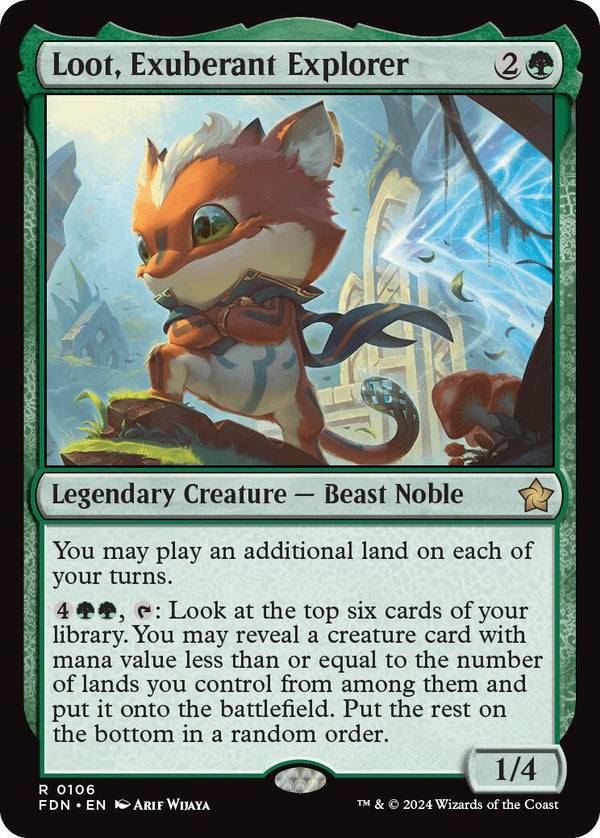 Loot, Exuberant Explorer [FDN - 106] - Cartes Sportives Rive Sud
