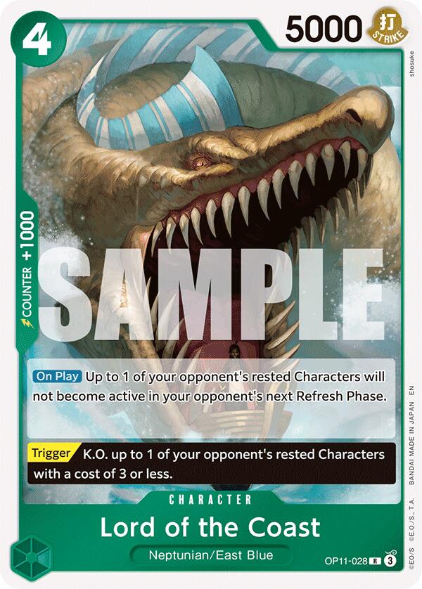 Lord of the Coast [OP11 - 028] - Cartes Sportives Rive Sud