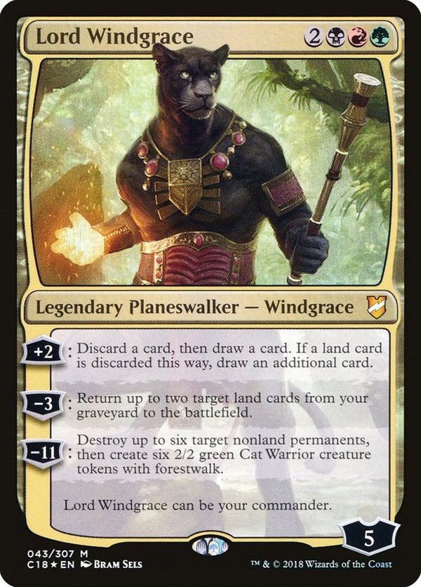 Lord Windgrace [C18 - 43] - Cartes Sportives Rive Sud