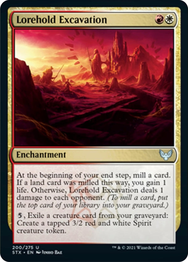 Lorehold Excavation [STX - 200] - Cartes Sportives Rive Sud