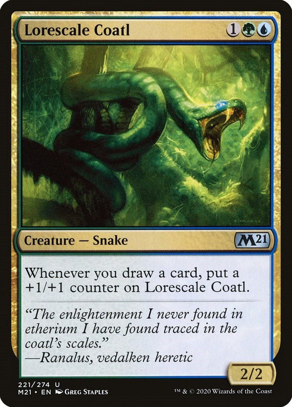 Lorescale Coatl [M21 - 221] - Cartes Sportives Rive Sud
