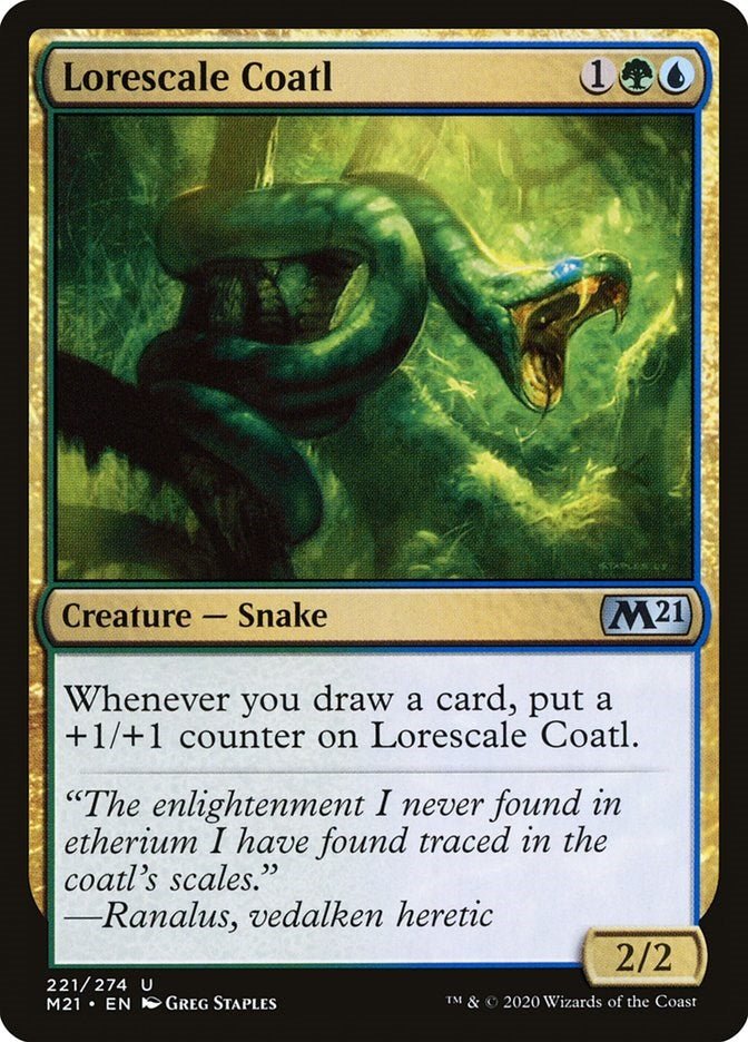 Lorescale Coatl [M21 - 221] - Cartes Sportives Rive Sud