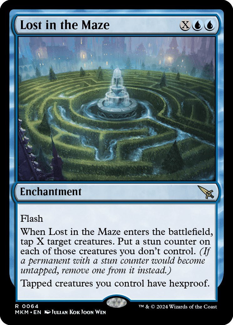 Lost in the Maze [MKM - 64] - Cartes Sportives Rive Sud