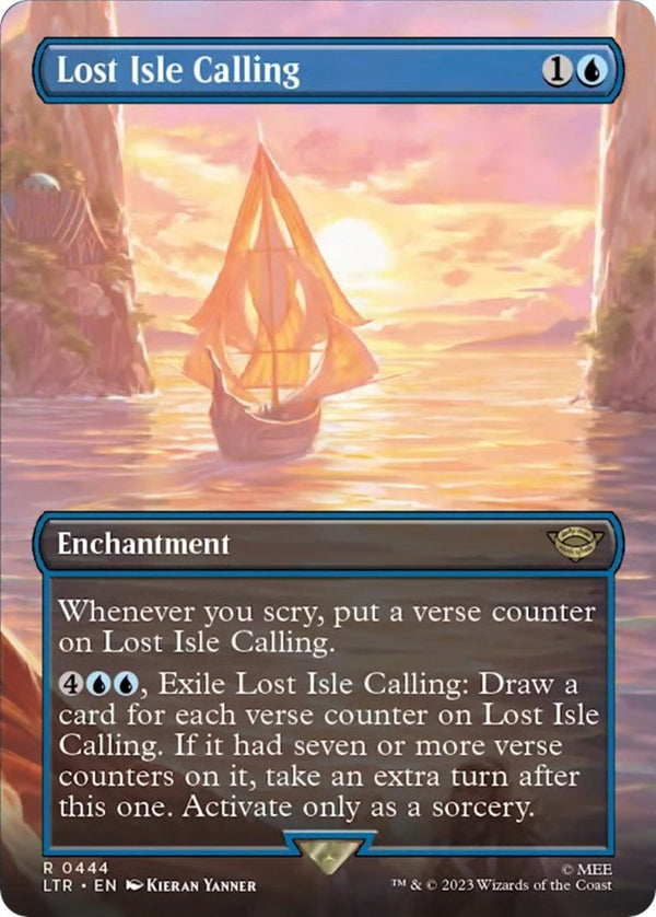 Lost Isle Calling (Borderless) [LTR - 444] - Cartes Sportives Rive Sud