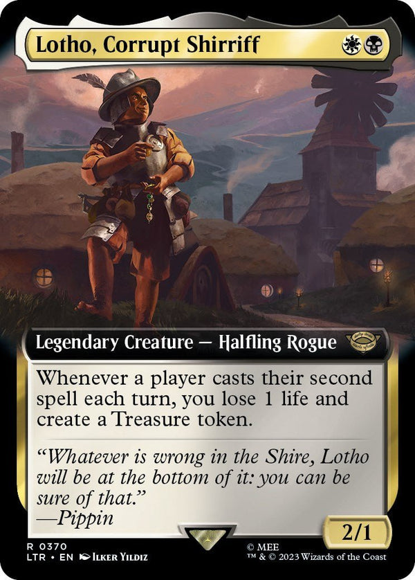 Lotho, Corrupt Shirriff (Extended Art) [LTR - 370] - Cartes Sportives Rive Sud