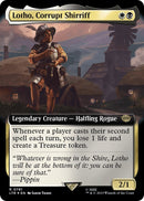 Lotho, Corrupt Shirriff (Extended Art) (Surge Foil) [LTR - 781] - Cartes Sportives Rive Sud