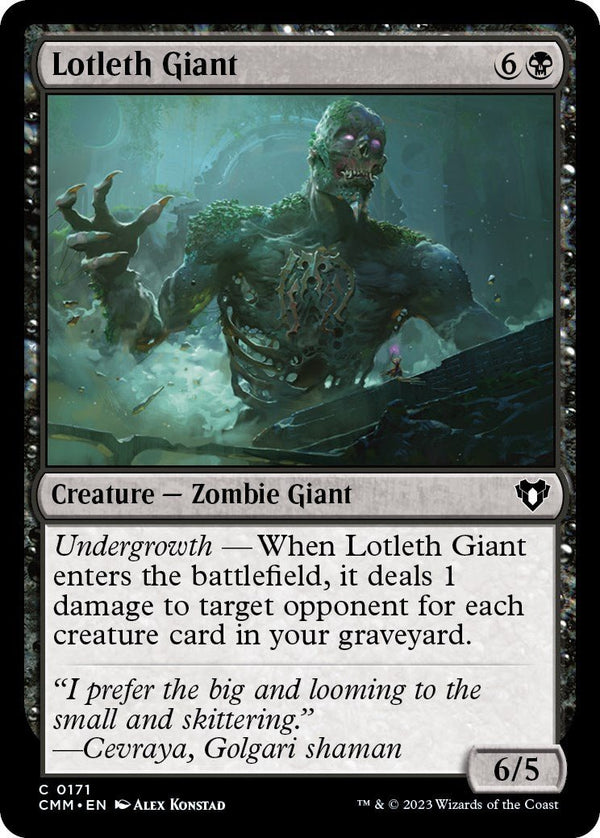 Lotleth Giant [CMM - 171] - Cartes Sportives Rive Sud
