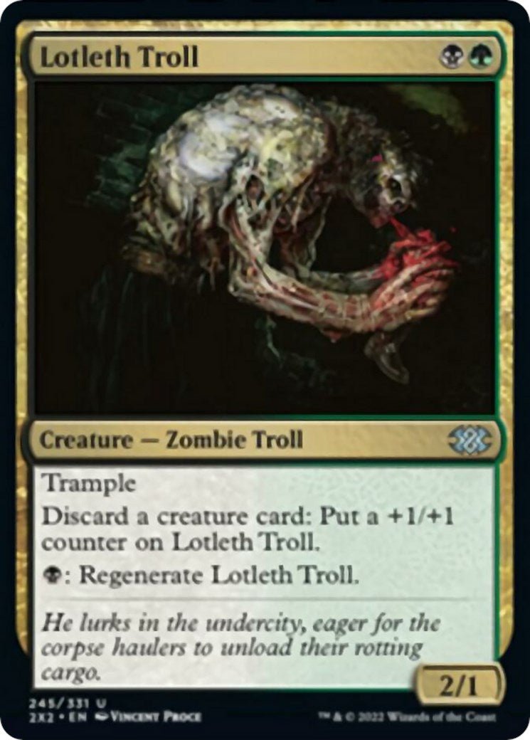 Lotleth Troll [2X2 - 245] - Cartes Sportives Rive Sud