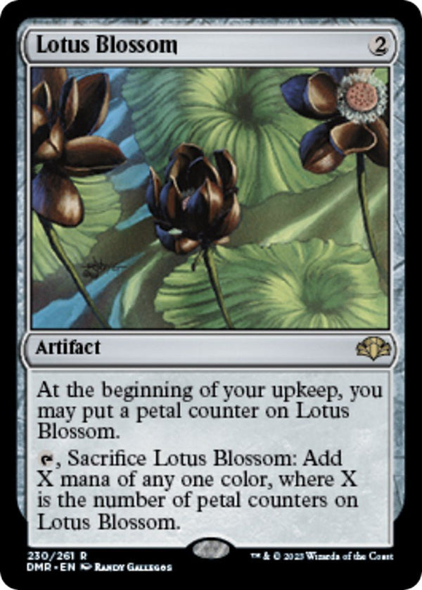 Lotus Blossom [DMR - 230] - Cartes Sportives Rive Sud