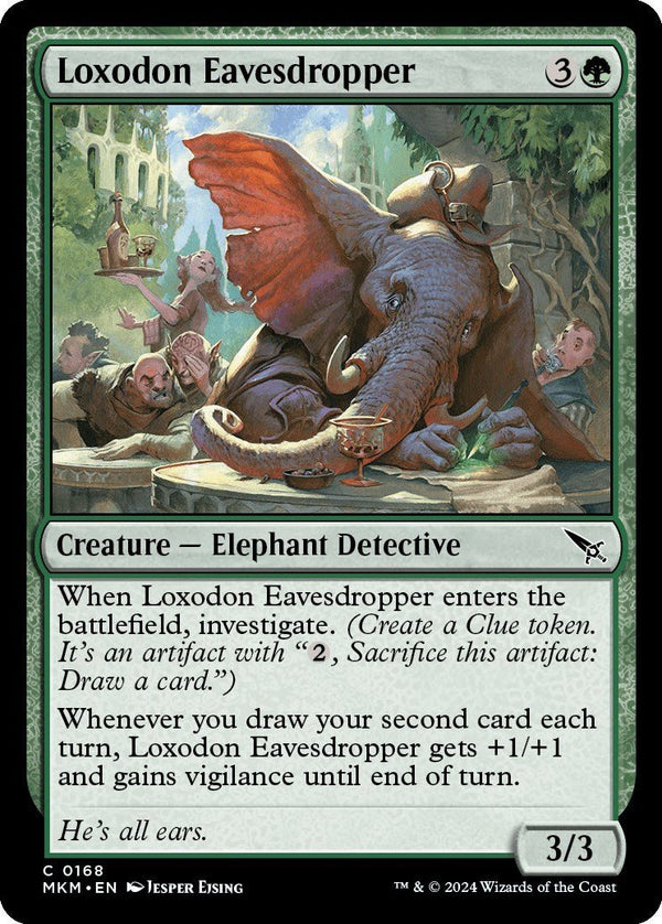 Loxodon Eavesdropper [MKM - 168] - Cartes Sportives Rive Sud