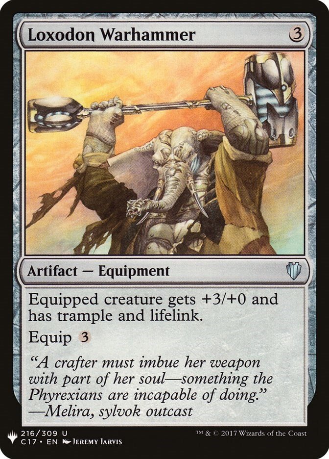 Loxodon Warhammer [LIST - 216] - Cartes Sportives Rive Sud