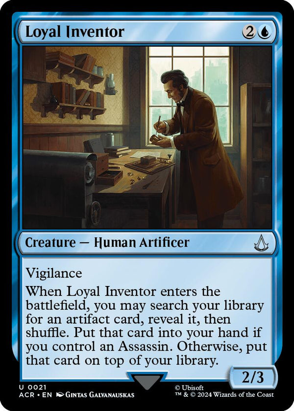 Loyal Inventor [ACR - 21] - Cartes Sportives Rive Sud