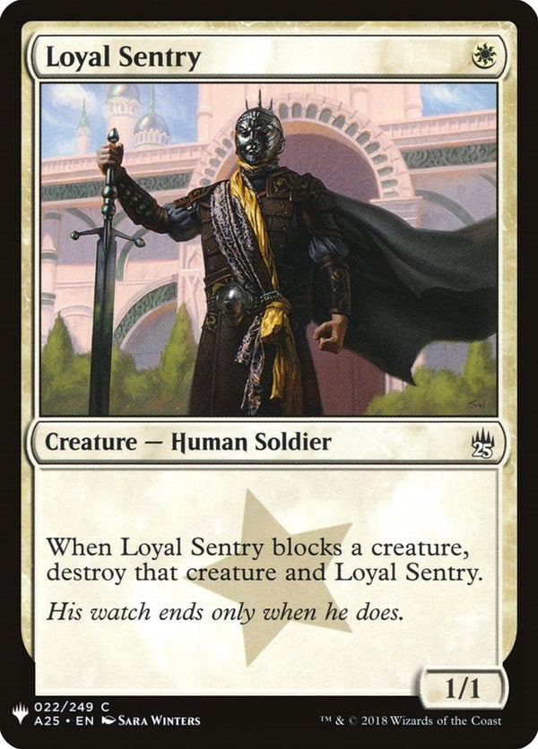 Loyal Sentry [LIST - 22] - Cartes Sportives Rive Sud
