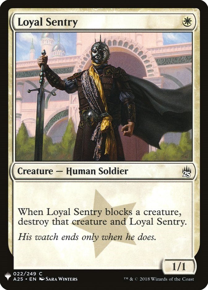 Loyal Sentry [LIST - 22] - Cartes Sportives Rive Sud
