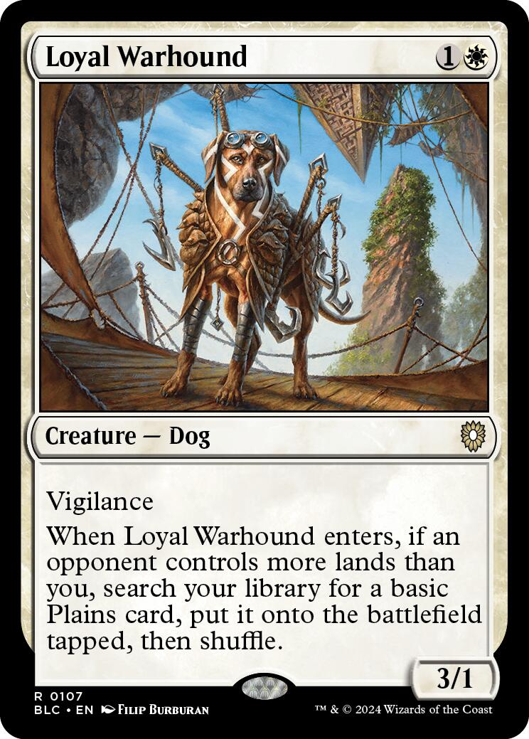 Loyal Warhound [BLC - 107] - Cartes Sportives Rive Sud