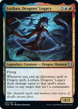 Lozhan, Dragons' Legacy [CLB - 281] - Cartes Sportives Rive Sud