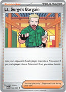 Lt. Surge's Bargain - 120/132 [MEG - 120/132] - Cartes Sportives Rive Sud