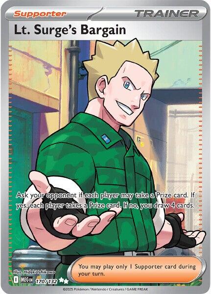 Lt. Surge's Bargain - 170/132 [MEG - 170/132] - Cartes Sportives Rive Sud