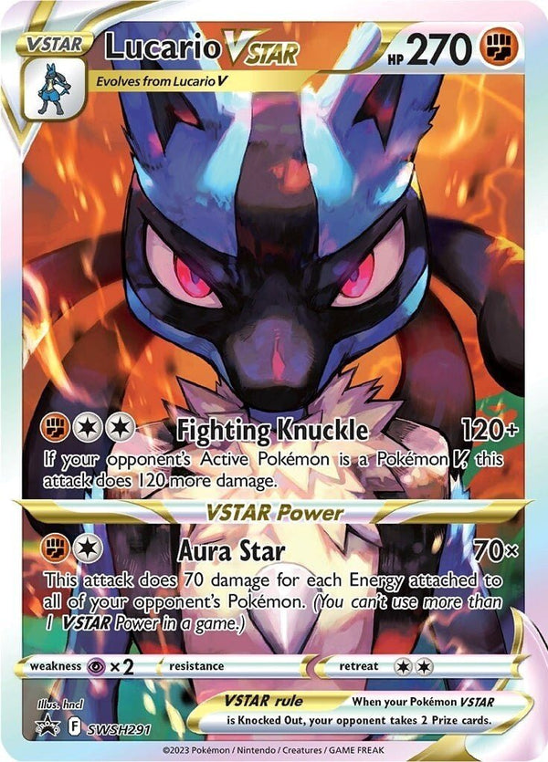 Lucario VSTAR - SWSH291 [SWSD - SWSH291] - Cartes Sportives Rive Sud