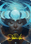 Lunar Insight Art Card (31/54) (Gold - Stamped Signature) [ASFDN - 31] - Cartes Sportives Rive Sud