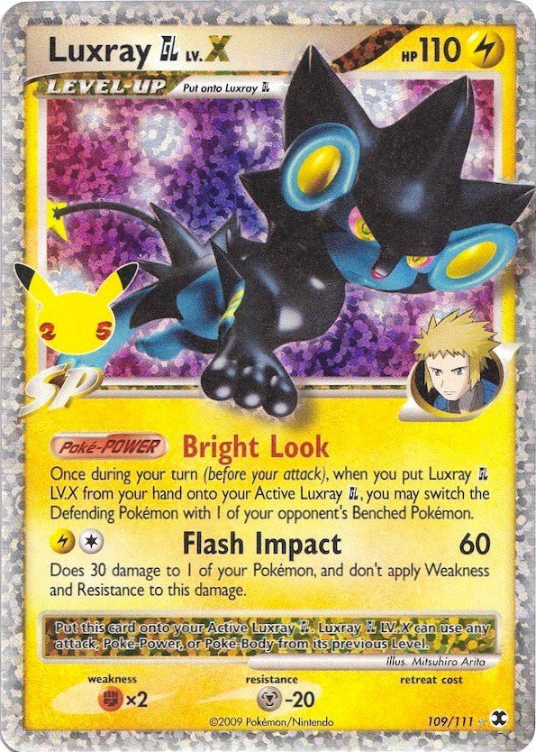 Luxray GL LV.X [CCC - 109/111] - Cartes Sportives Rive Sud