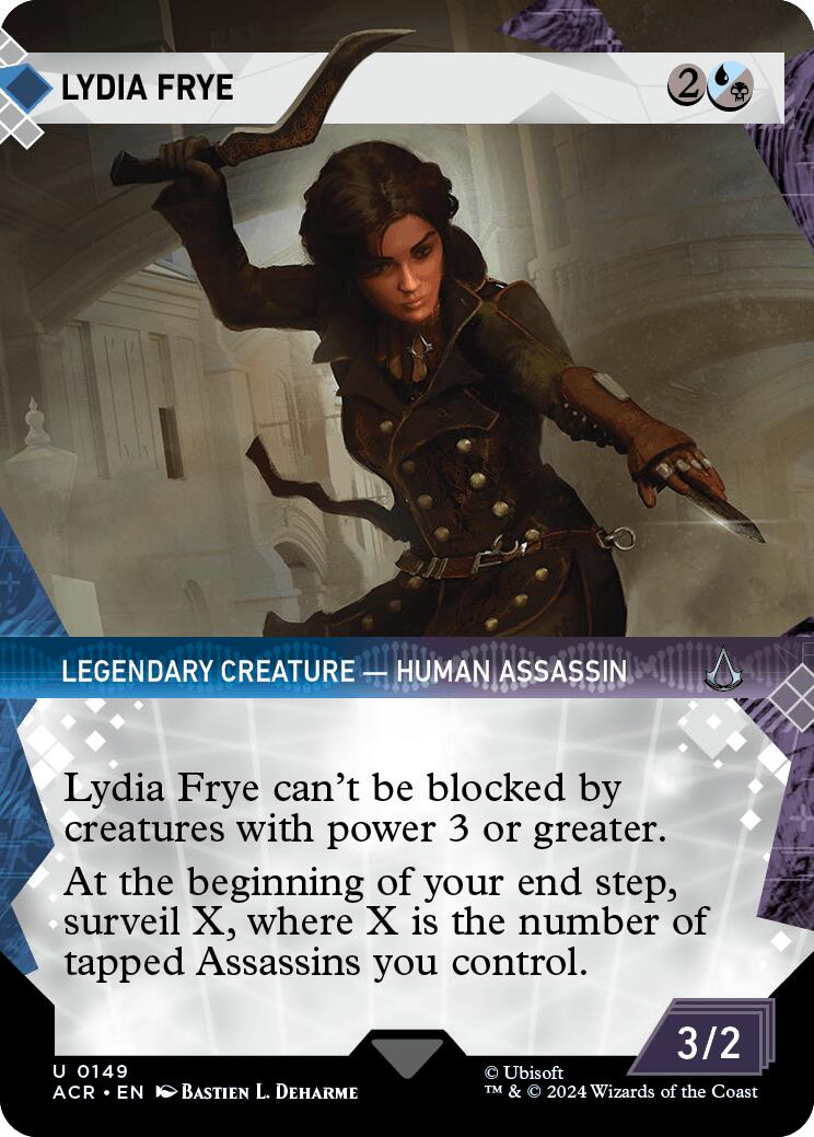 Lydia Frye (Showcase) [ACR - 149] - Cartes Sportives Rive Sud