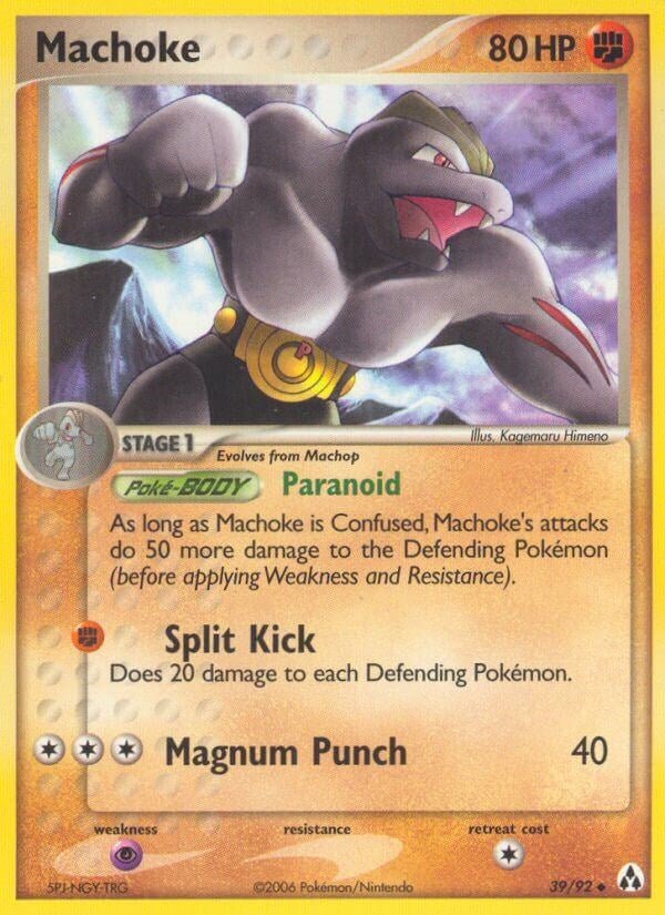 Machoke [LM - 39/92] - Cartes Sportives Rive Sud