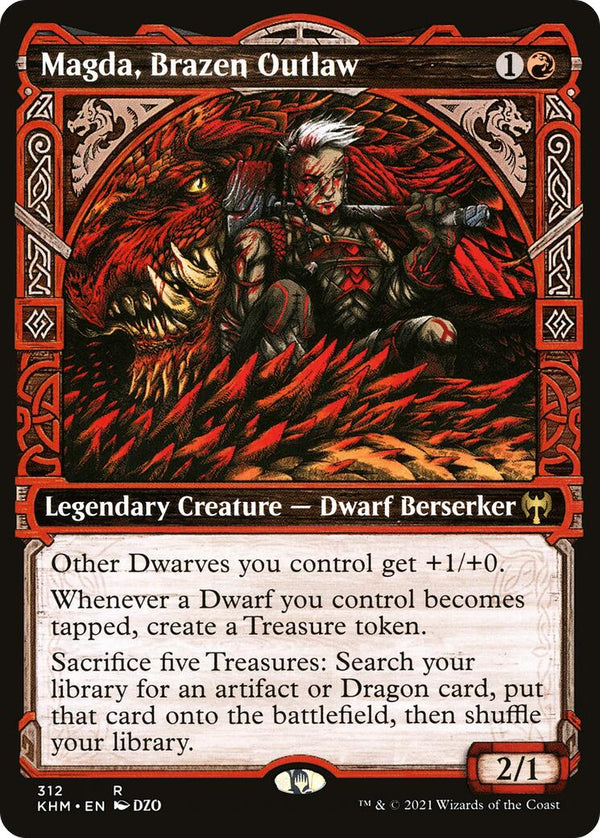 Magda, Brazen Outlaw (Showcase) [KHM - 312] - Cartes Sportives Rive Sud