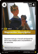 Mageseeker Investigator [UNL - 163/219] - Cartes Sportives Rive Sud