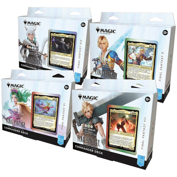 Magic The Gathering Final Fantasy Collector Commander (Pre - Order) - Cartes Sportives Rive Sud