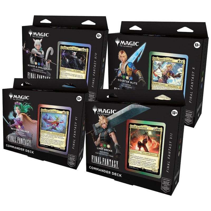 Magic The Gathering Final Fantasy Commander (Pre - Order) - Cartes Sportives Rive Sud