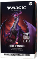 Magic The Gathering Foundations Commander Deck (Pre Order) - Cartes Sportives Rive Sud