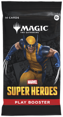 Magic The Gathering Marvel Super Heroes Play Booster (Pre Order) - Cartes Sportives Rive Sud