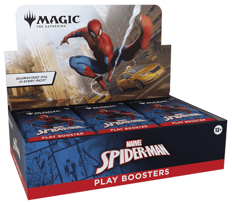 Magic The Gathering Marvel's Spider Man Play Booster (Pre Order) - Cartes Sportives Rive Sud