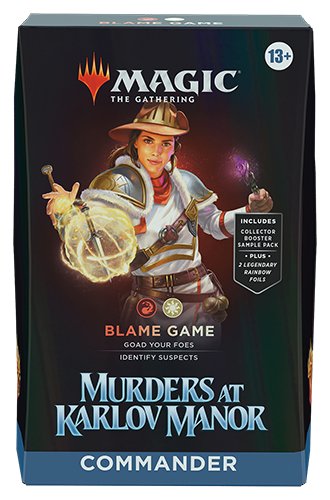 Magic The Gathering Murders at Karlov Manor Commander - Cartes Sportives Rive Sud