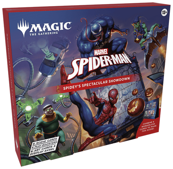 Magic The Gathering Spidey's Spectacular Showdown Scene Box (Pre Order) - Cartes Sportives Rive Sud