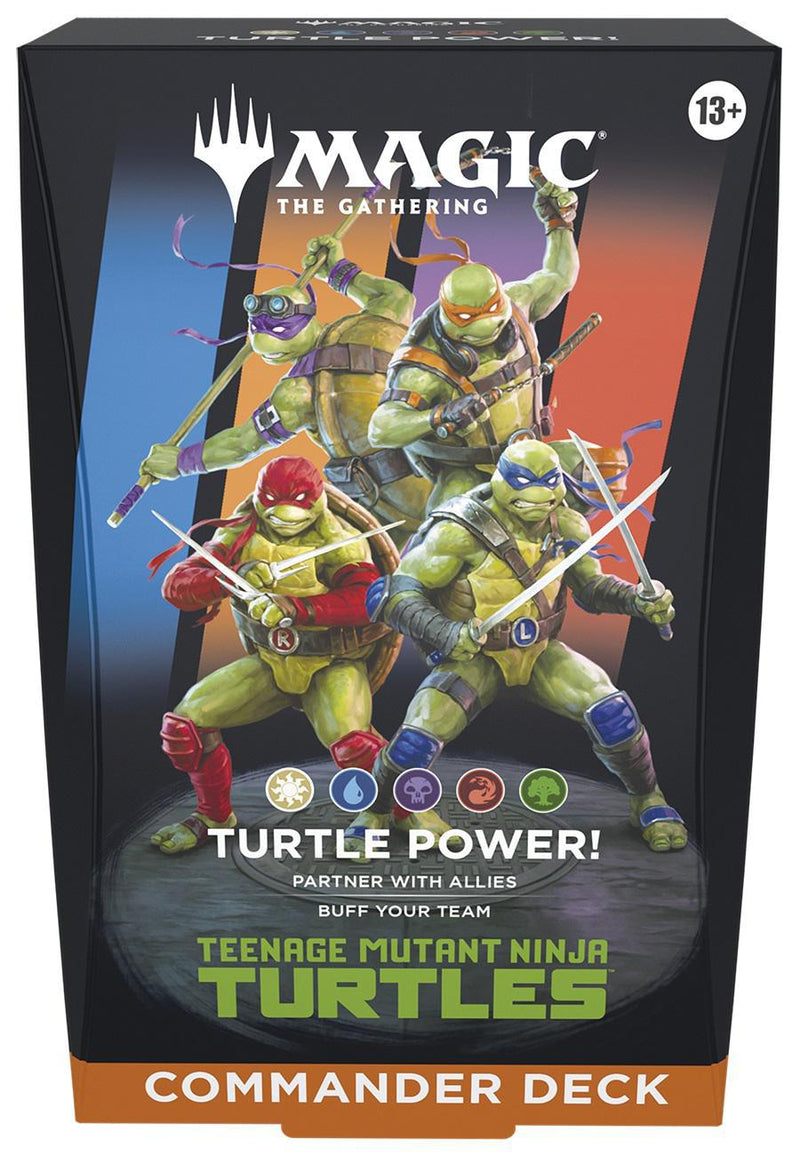 Magic The Gathering Teenage Mutant Ninja Turtles Commander Deck (Pre Order) - Cartes Sportives Rive Sud