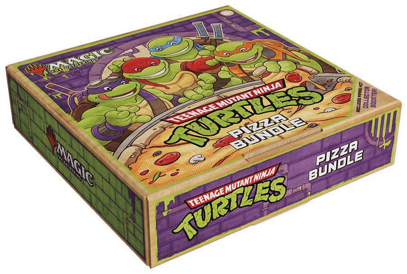 Magic The Gathering Teenage Mutant Ninja Turtles Pizza Bundle (Pre Order) - Cartes Sportives Rive Sud