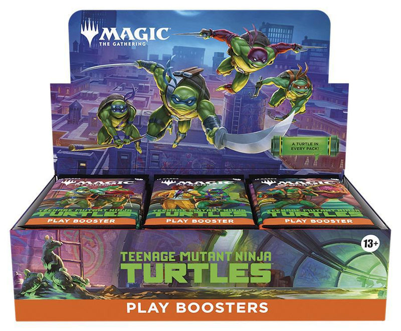 Magic The Gathering Teenage Mutant Ninja Turtles Play Booster (Pre Order) - Cartes Sportives Rive Sud