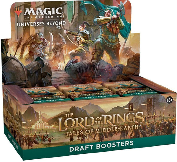 Magic The Gathering The Lord Of The Rings Tales Of Middle-Earth Draft Booster - Cartes Sportives Rive Sud