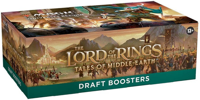 Magic The Gathering The Lord Of The Rings Tales Of Middle-Earth Draft Booster - Cartes Sportives Rive Sud