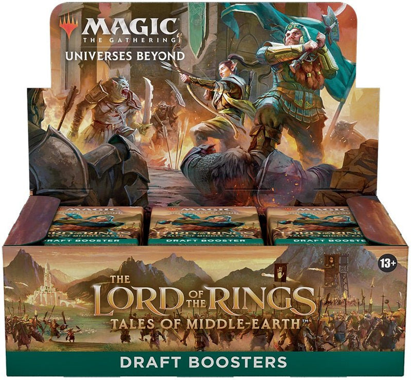 Magic The Gathering The Lord Of The Rings Tales Of Middle-Earth Draft Booster - Cartes Sportives Rive Sud